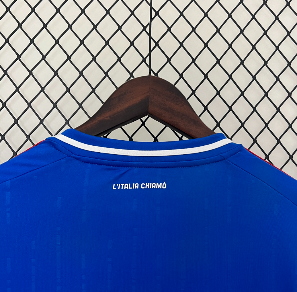 Italy 2024 home blue shirt