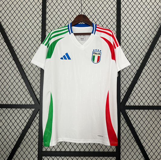 Italy 2024 away white shirt