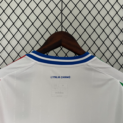 Italy 2024 away white shirt