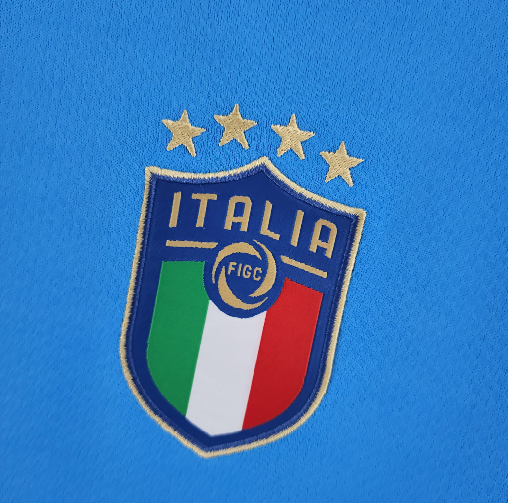 Italy 2022 home blue shirt