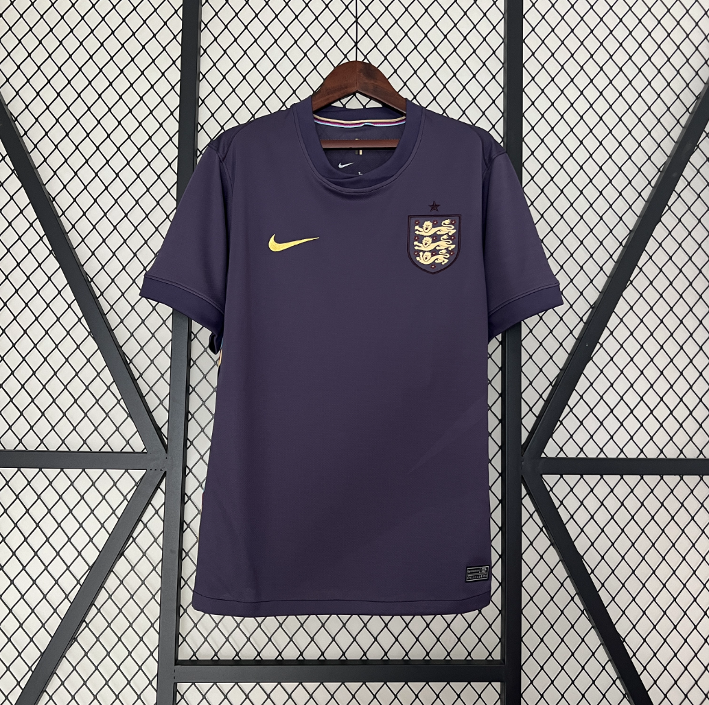 England 2024 away purple shirt