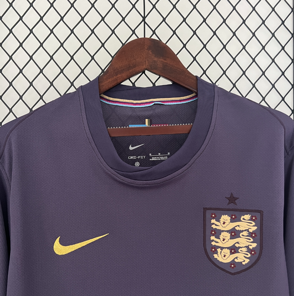 England 2024 away purple shirt