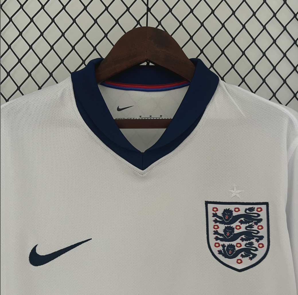England 2024 home white shirt