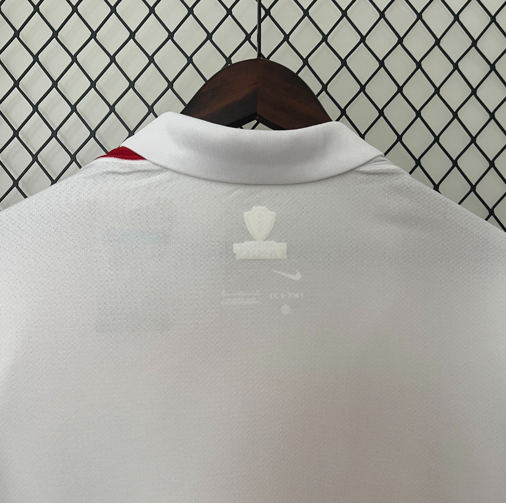 Croatia 2024 home white/red shirt