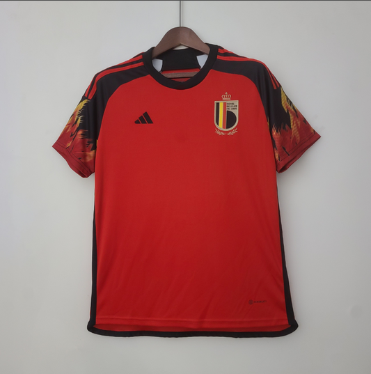 Belgium 2022 home red shirt