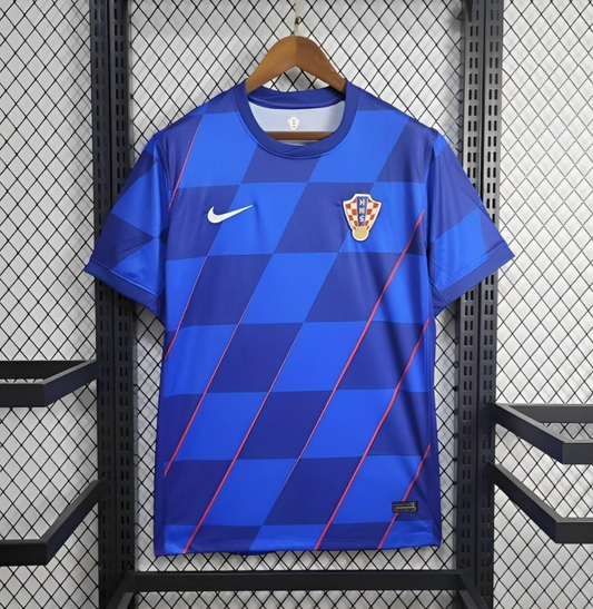 Croatia 2024 away blue shirt