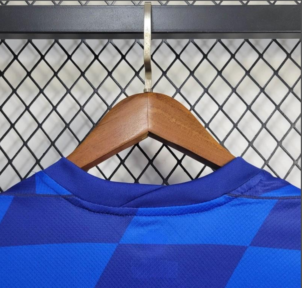 Croatia 2024 away blue shirt