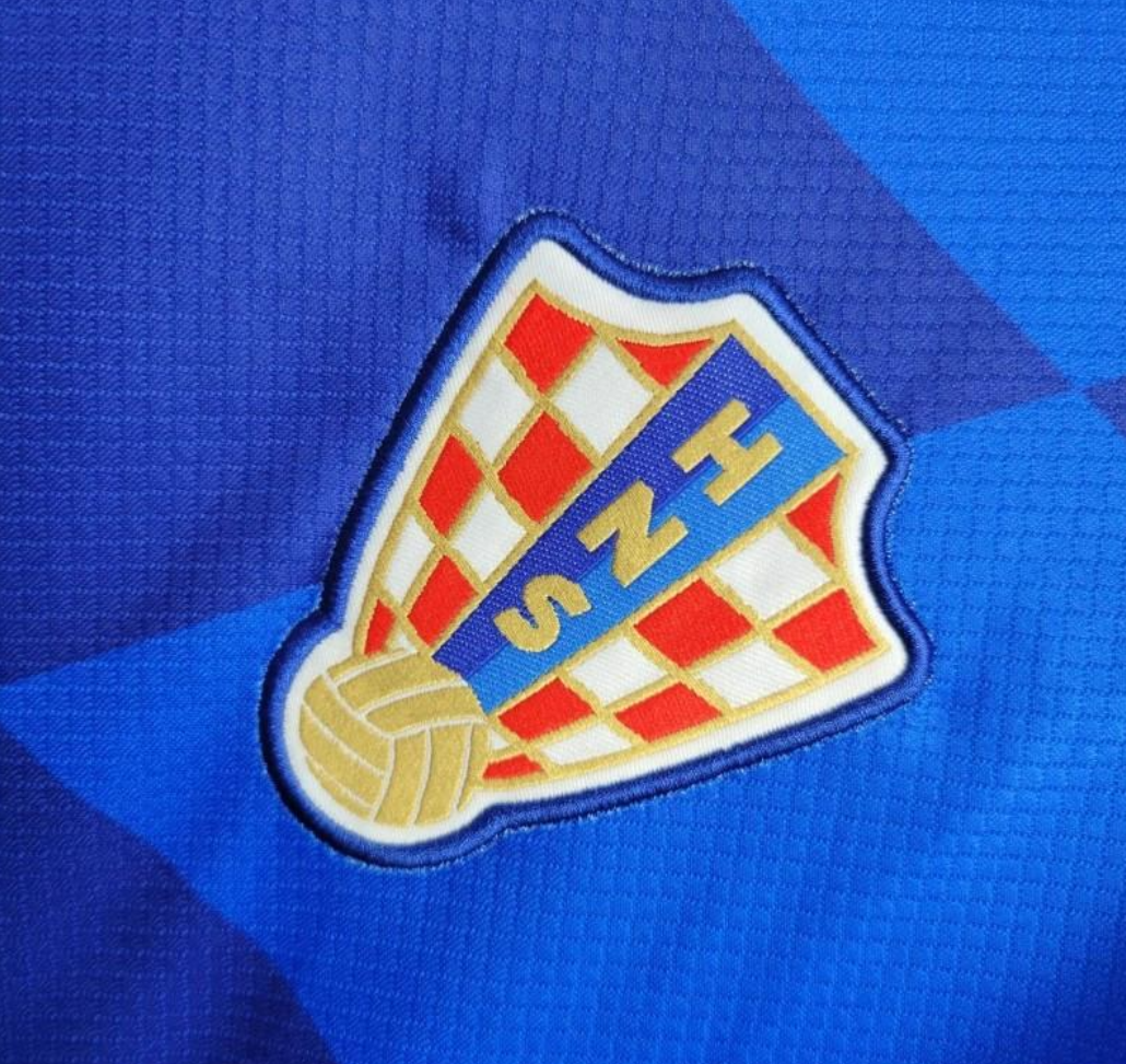 Croatia 2024 away blue shirt