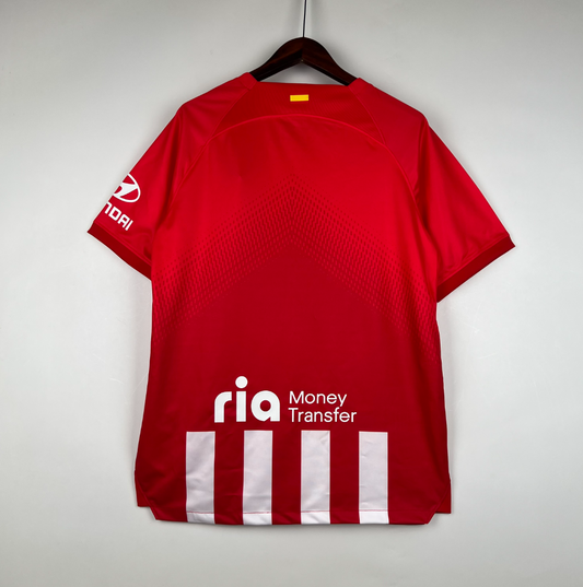 Atletico Madrid 23/24 home red/white shirt