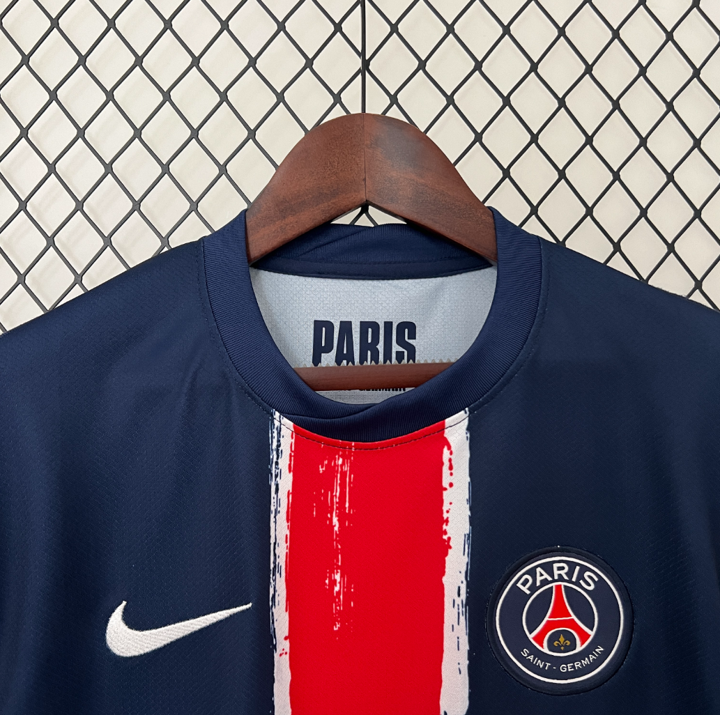PSG 24/25 home blue/red shirt