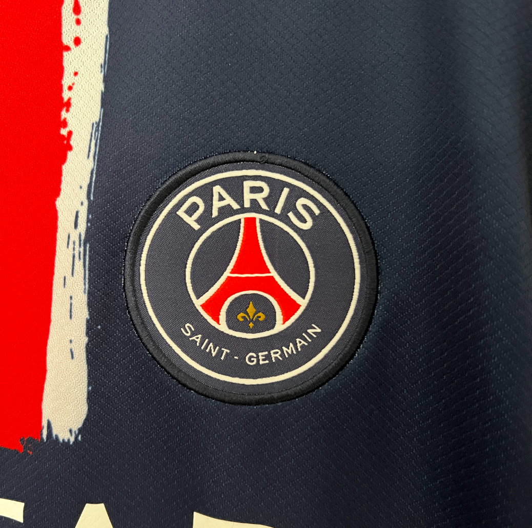PSG 24/25 home blue/red shirt