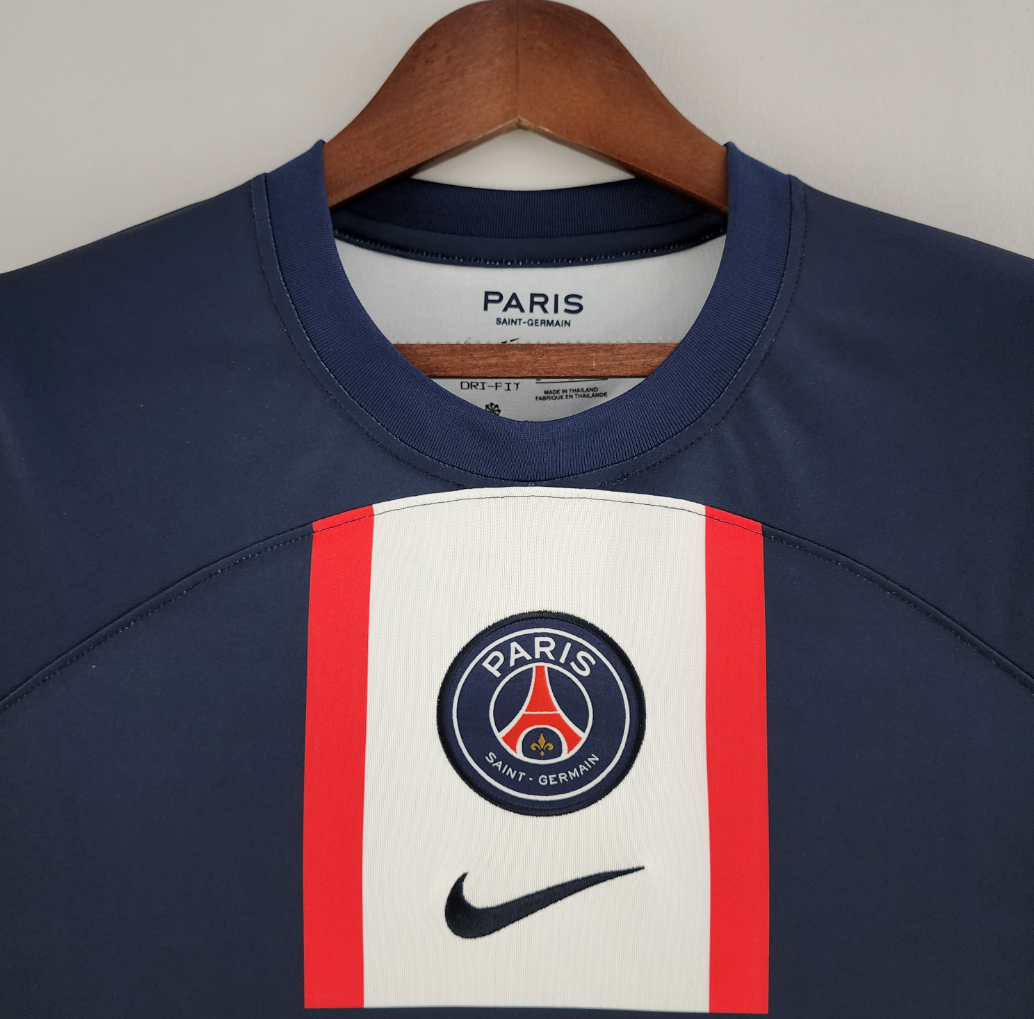 PSG 22/23 home white/blue shirt