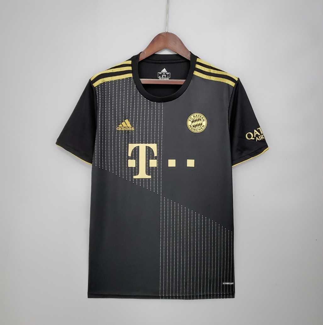 Bayern Munich 21/22 away black shirt