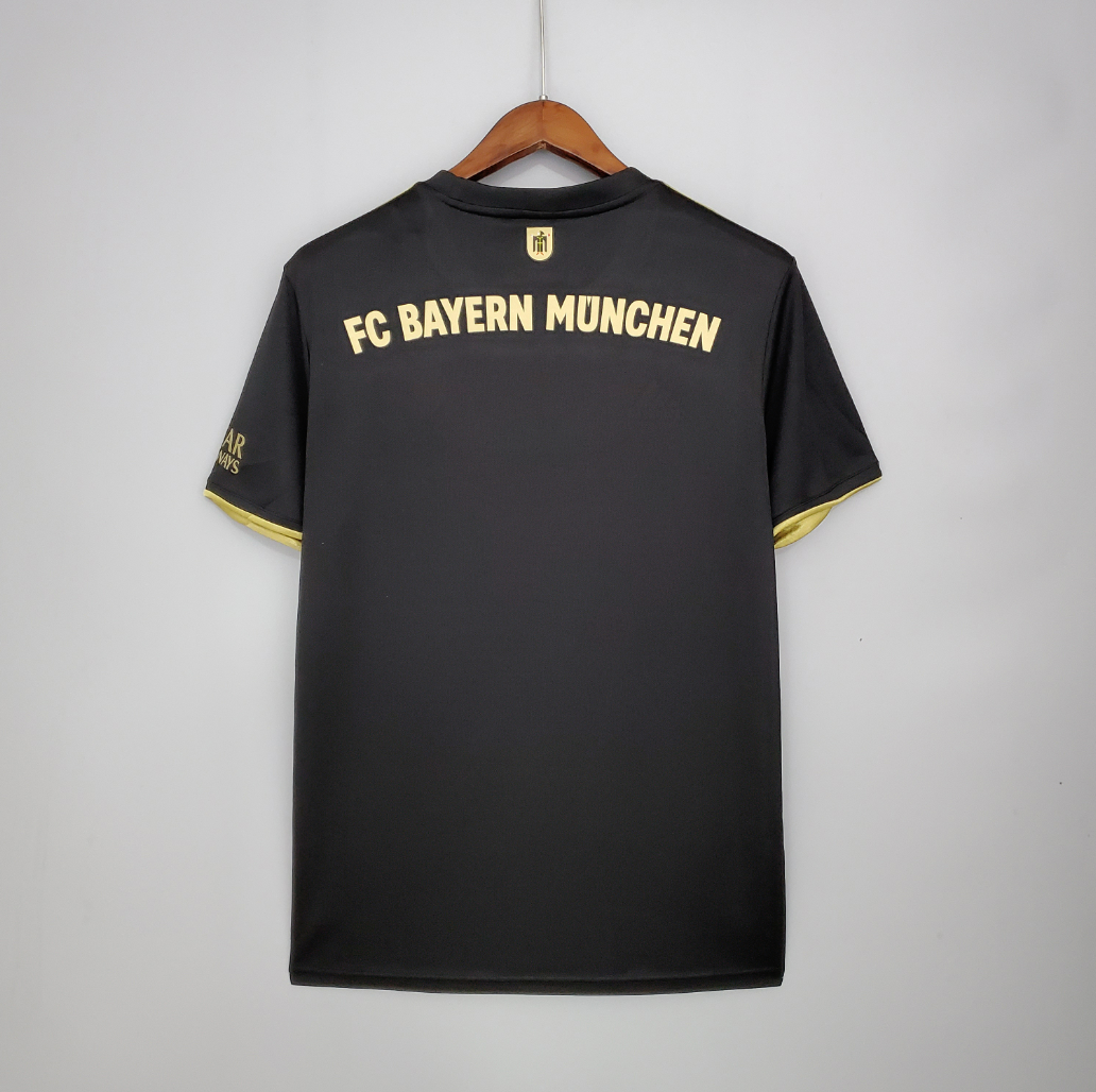 Bayern Munich 21/22 away black shirt