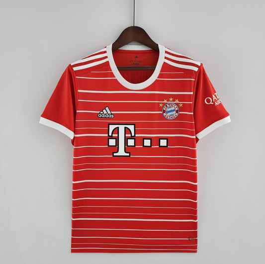 Bayern Munich 22/23 Home Jersey – Classic Hoops, Historic Roots