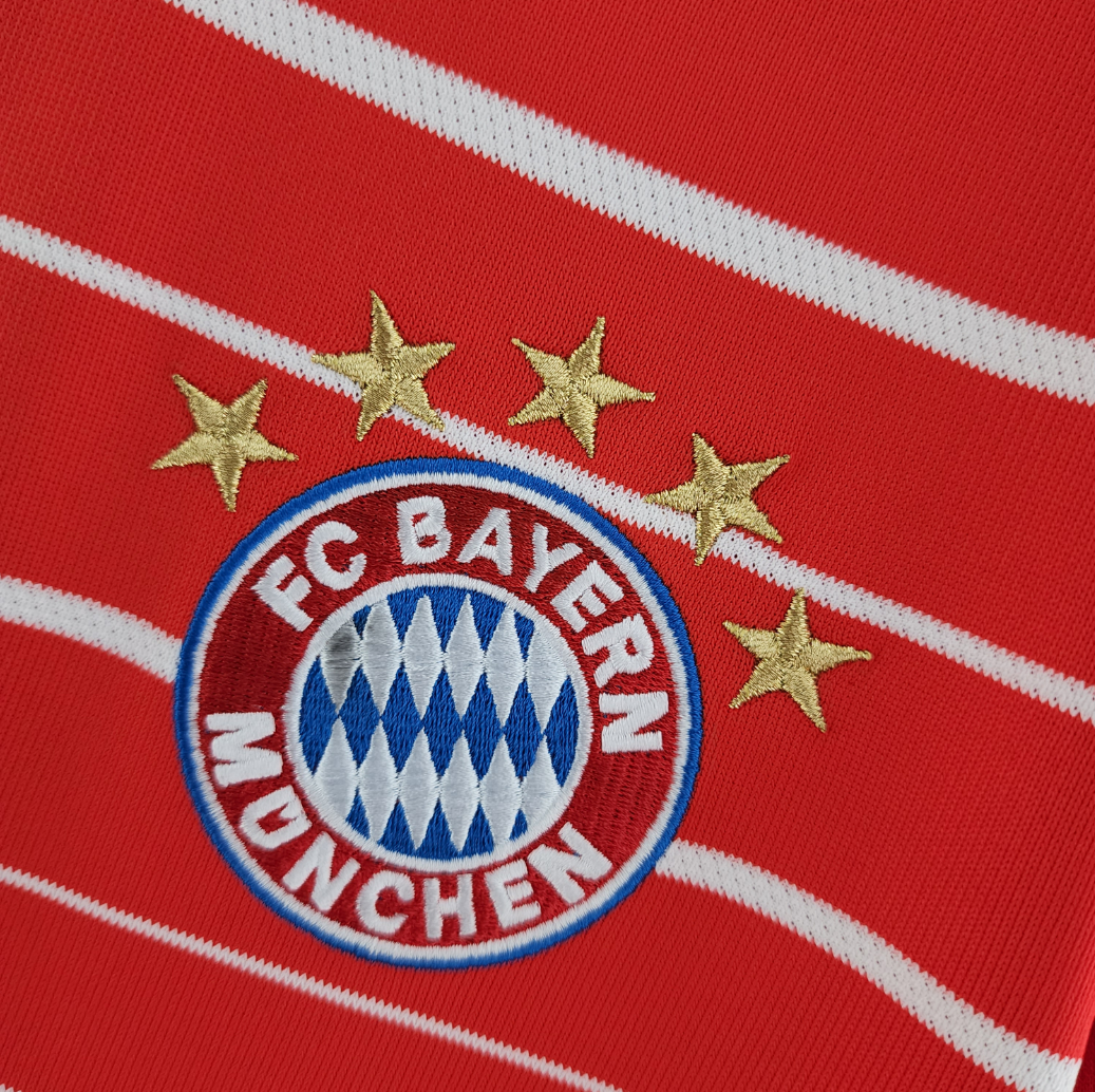 Bayern Munich 22/23 Home Jersey – Classic Hoops, Historic Roots