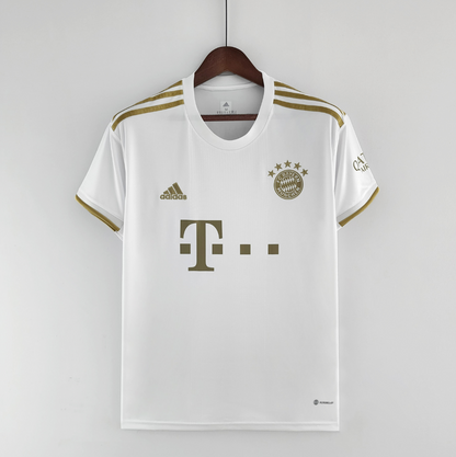 Bayern Munich 22/23 away white shirt
