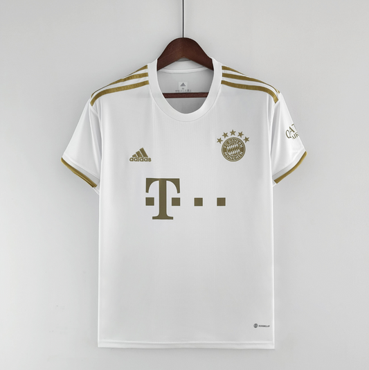 Bayern Munich 22/23 away white shirt