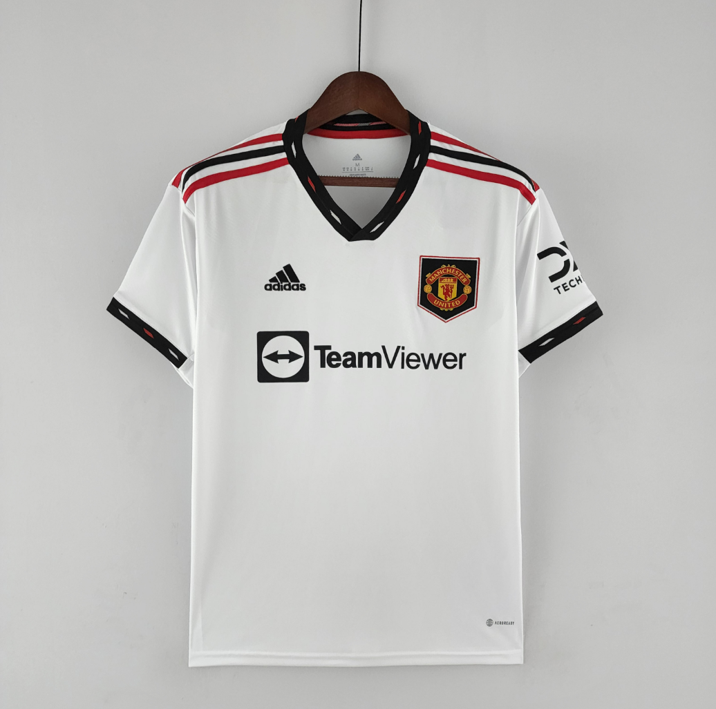 Manchester united 22/23 away white shirt