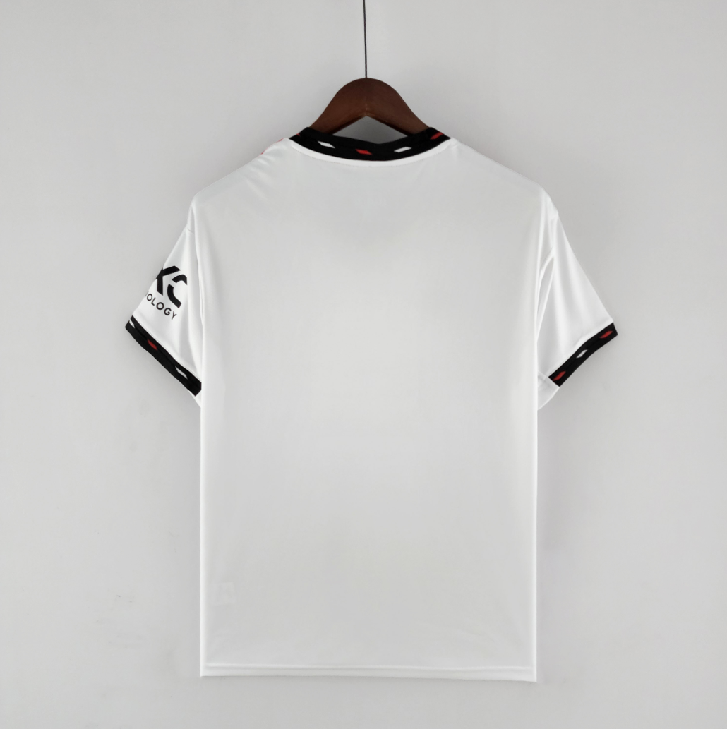 Manchester united 22/23 away white shirt