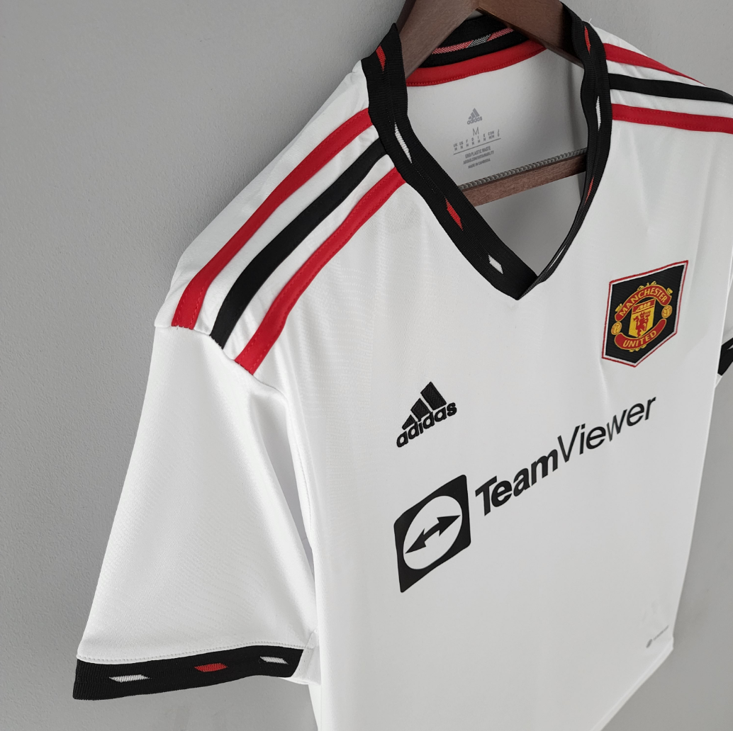 Manchester united 22/23 away white shirt