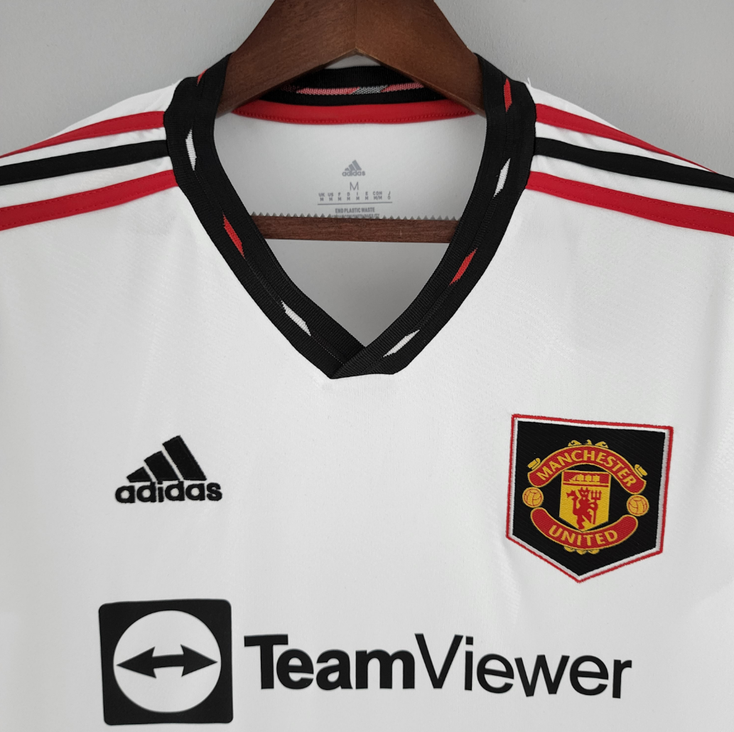 Manchester united 22/23 away white shirt