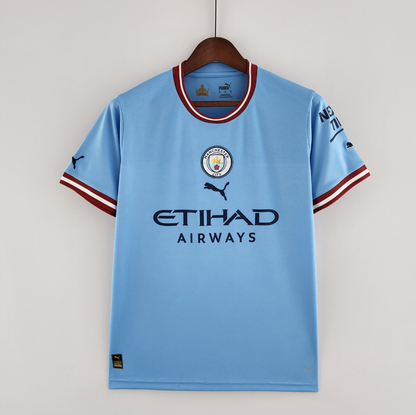 Manchester city 22/23 home blue shirt