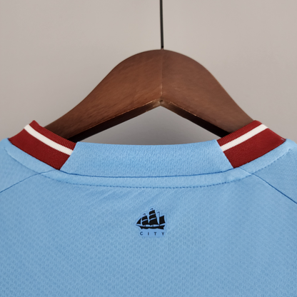 Manchester city 22/23 home blue shirt