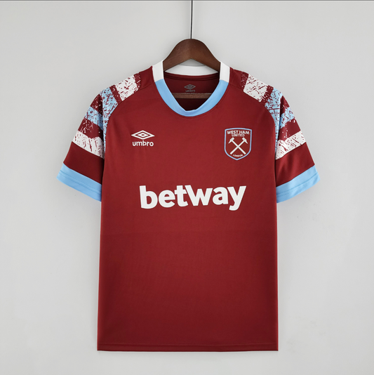 West ham 22/23 home red shirt