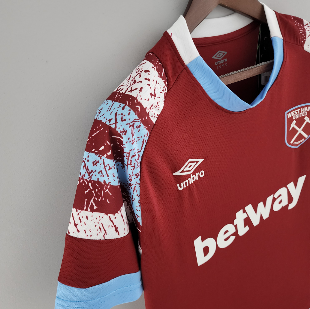 West ham 22/23 home red shirt