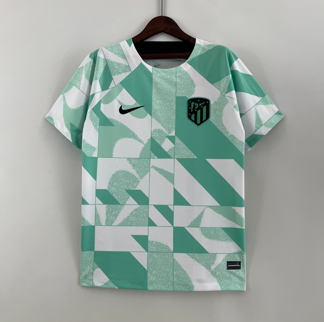 Atletico Madrid 23/24 training green/white shirt