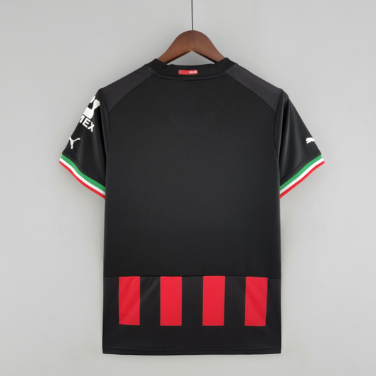 AC Milan 22/23 home red/black shirt