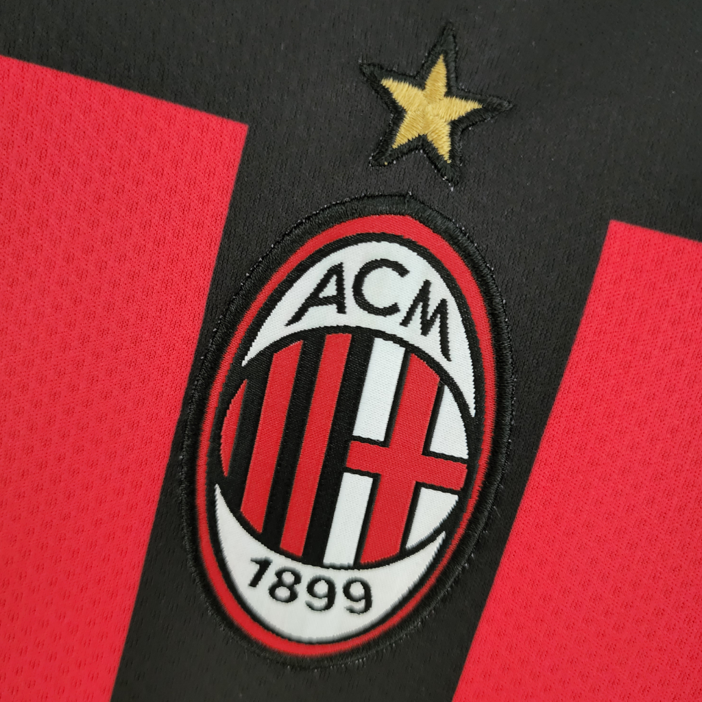 AC Milan 22/23 home red/black shirt