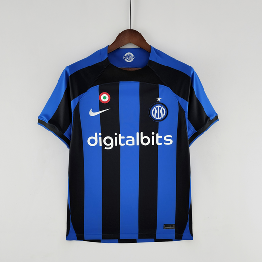 Inter Milan 22/23 home blue/black shirt