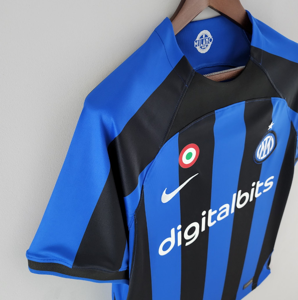 Inter Milan 22/23 home blue/black shirt