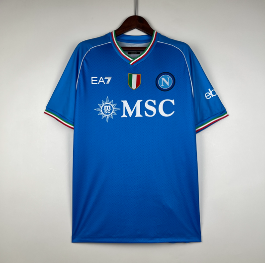 Napoli 23/24 home blue shirt