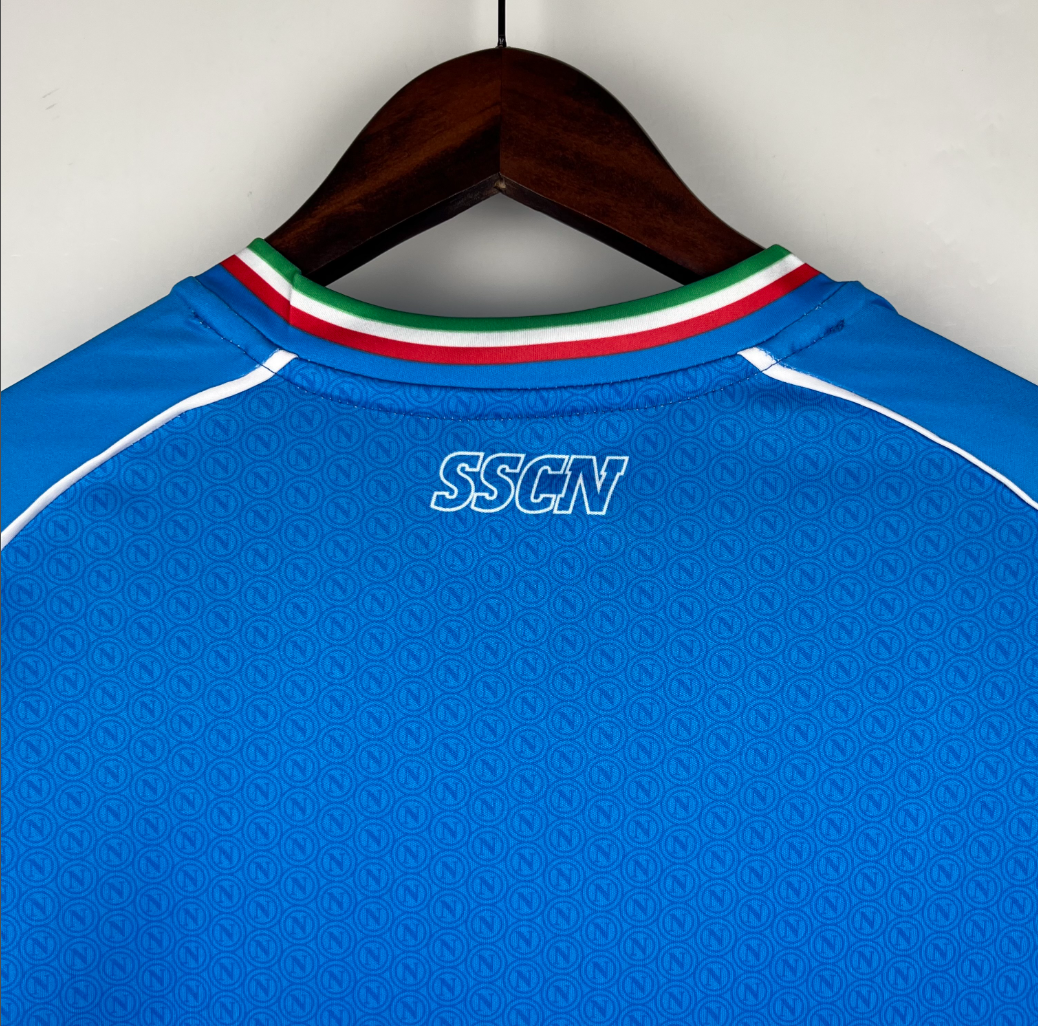 Napoli 23/24 home blue shirt