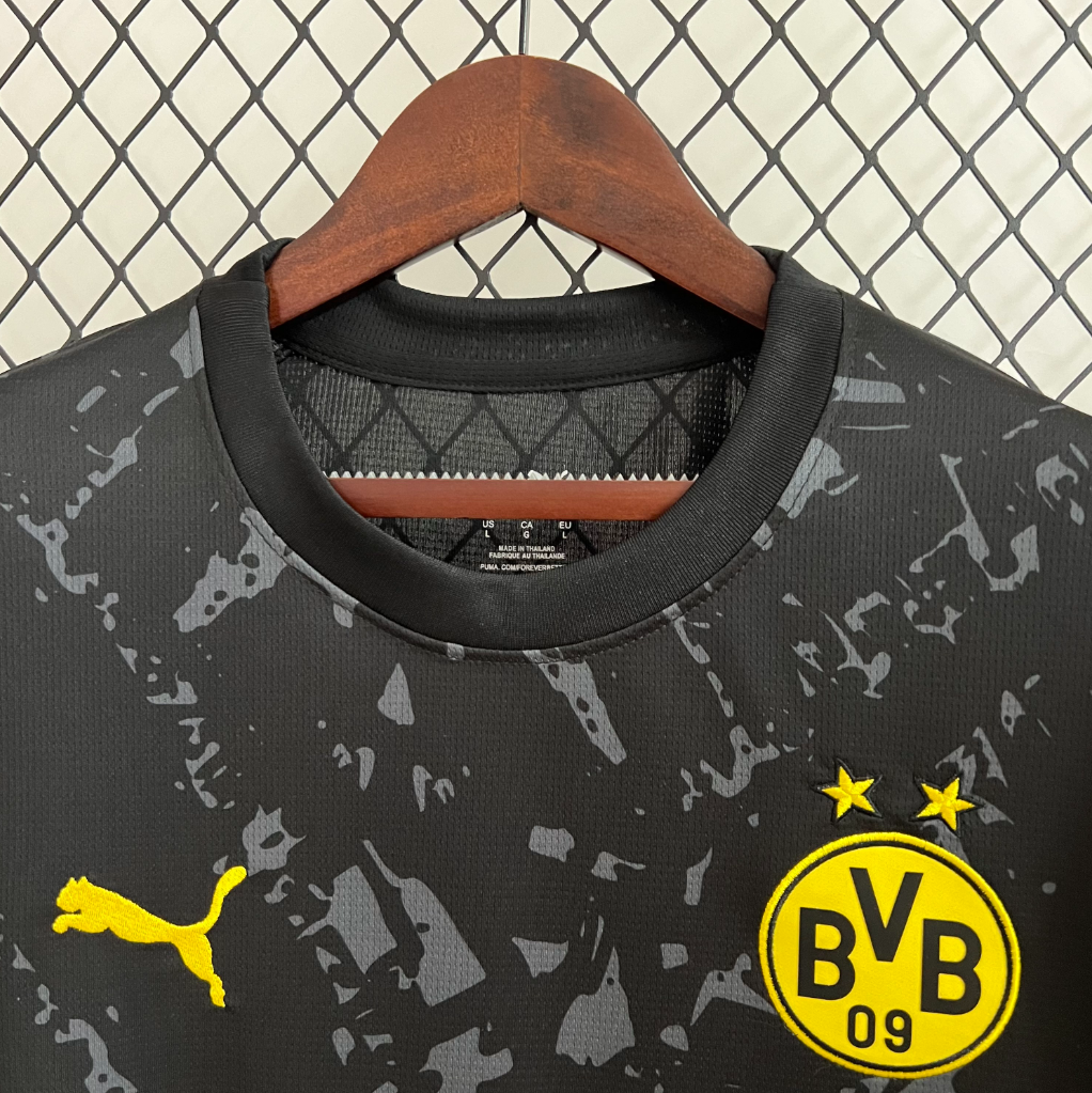 BVB Dortmund 23/24 away black shirt