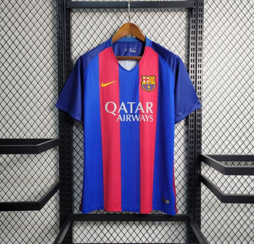 Barcelona 16/17 home red/blue shirt