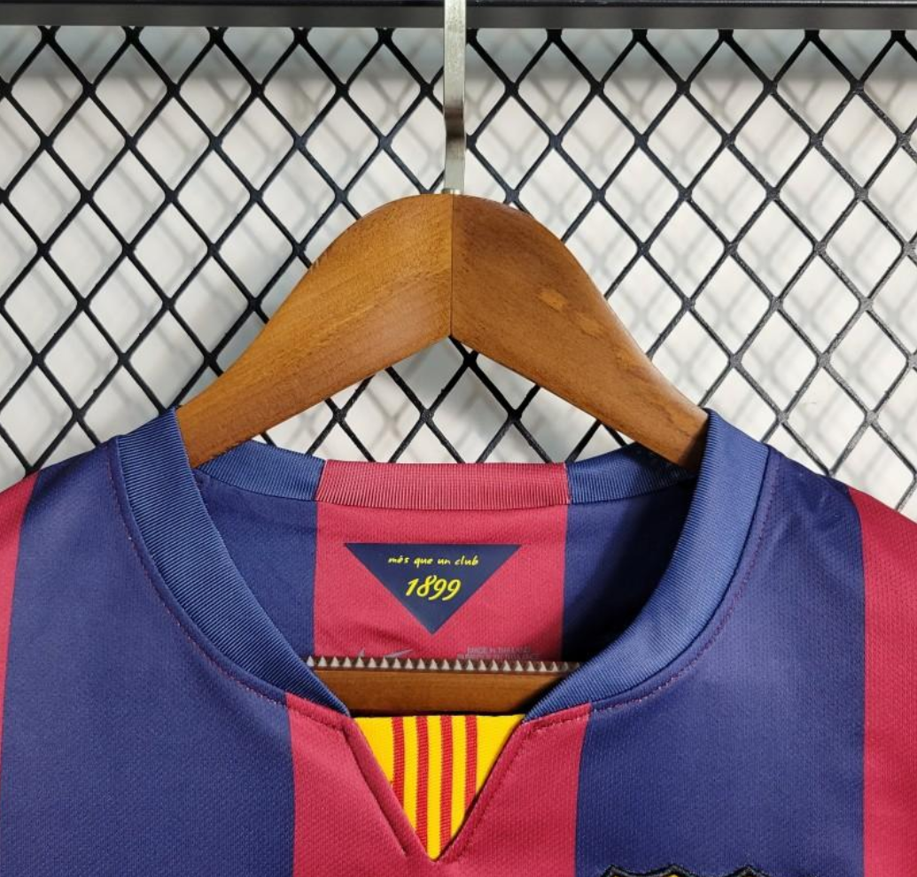 Barcelona 14/15 home red/blue shirt