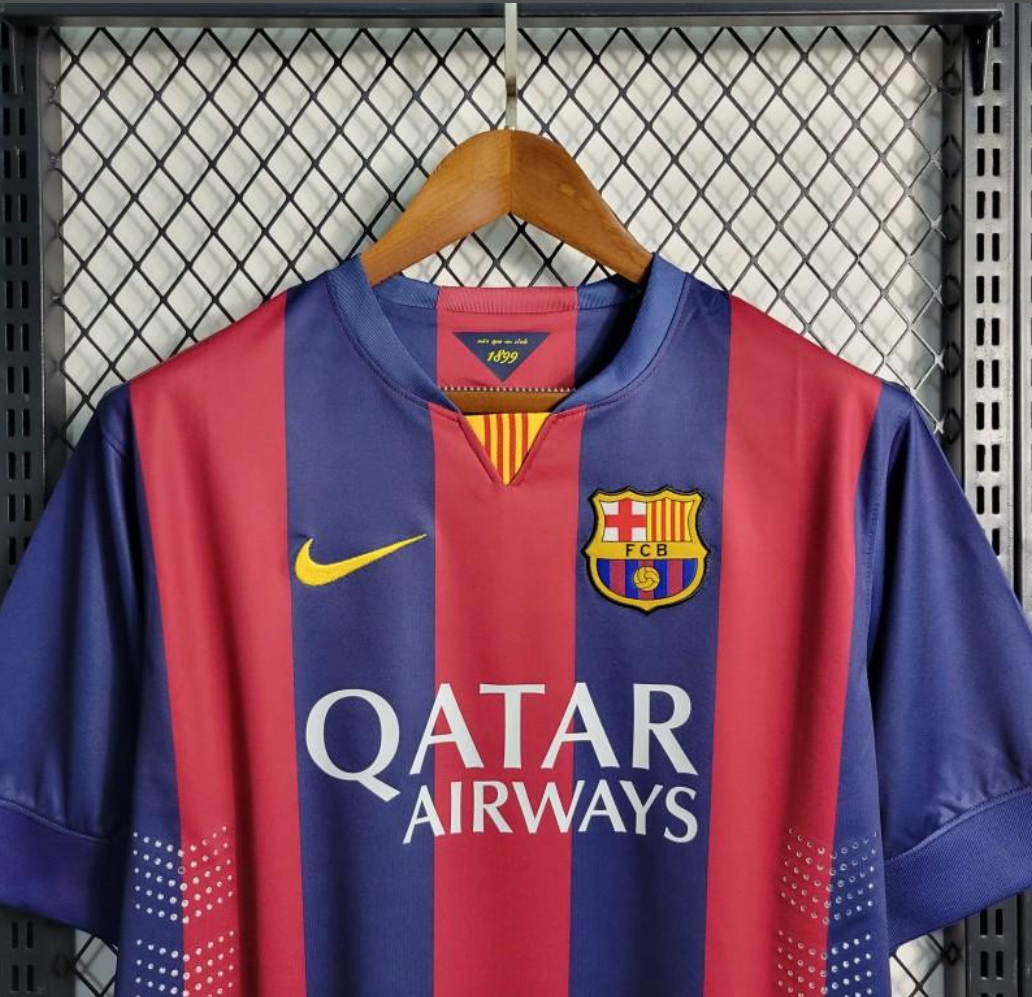 Barcelona 14/15 home red/blue shirt