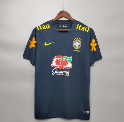 Brazil 2022 training navy shirt