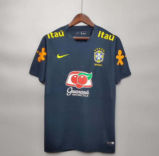 Brazil 2022 training navy shirt