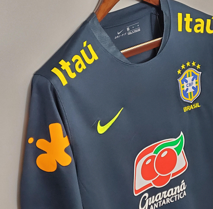 Brazil 2022 training navy shirt