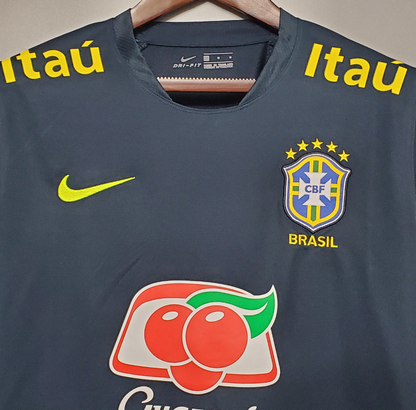 Brazil 2022 training navy shirt