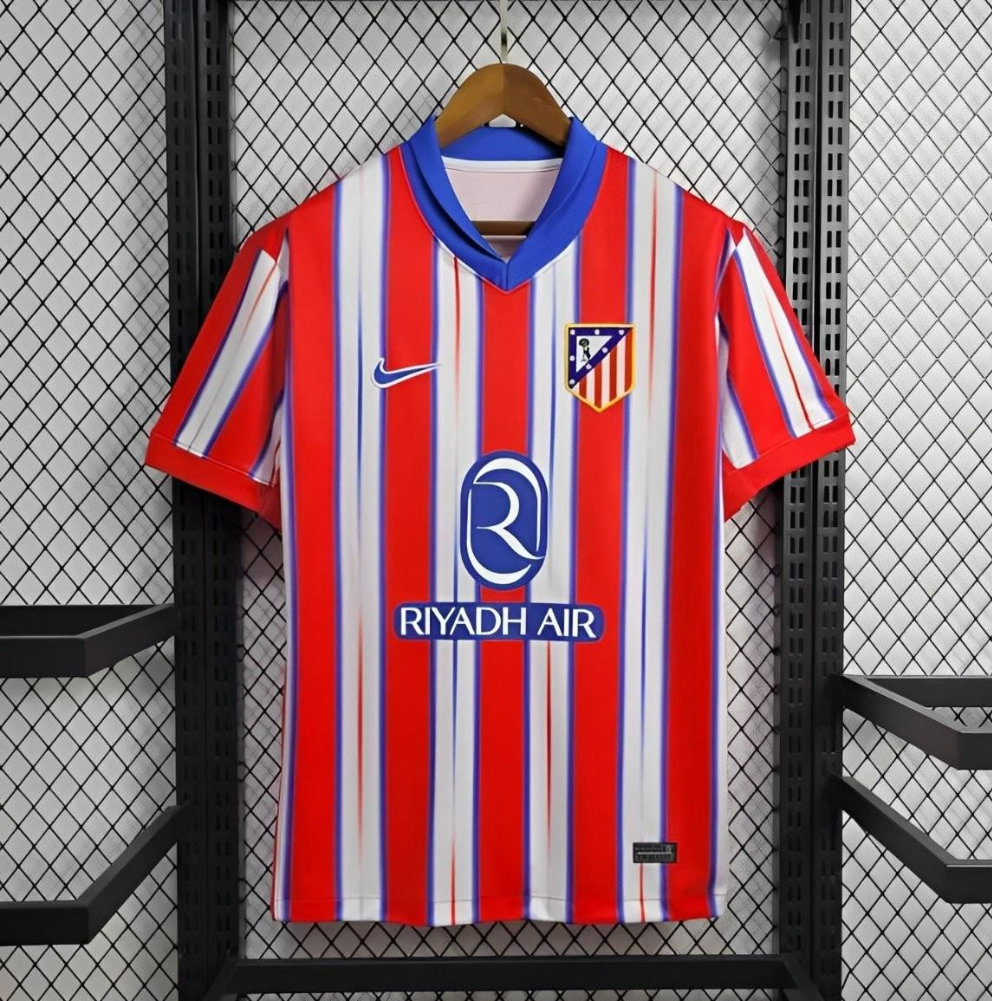 Atletico Madrid 24/25 home red/white shirt