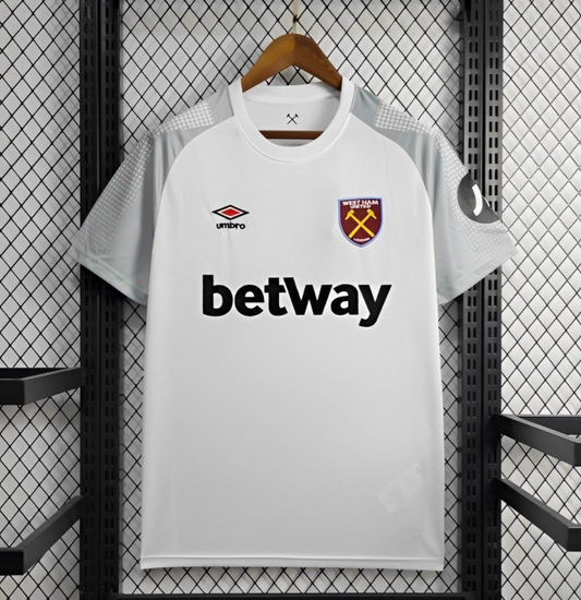 West ham 24/25 away white shirt