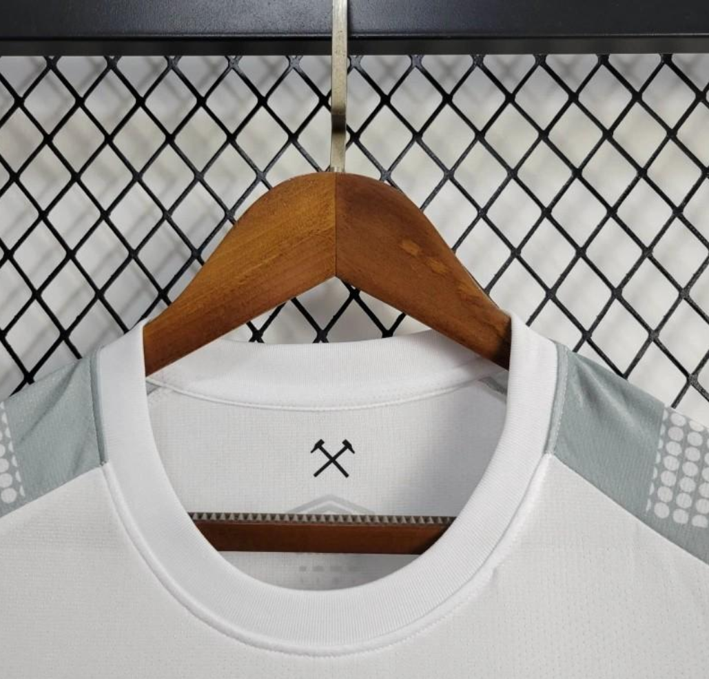 West ham 24/25 away white shirt