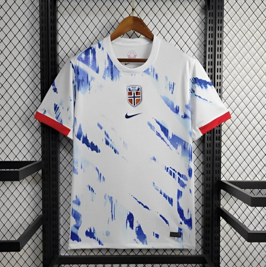 Norway 2024 away white shirt