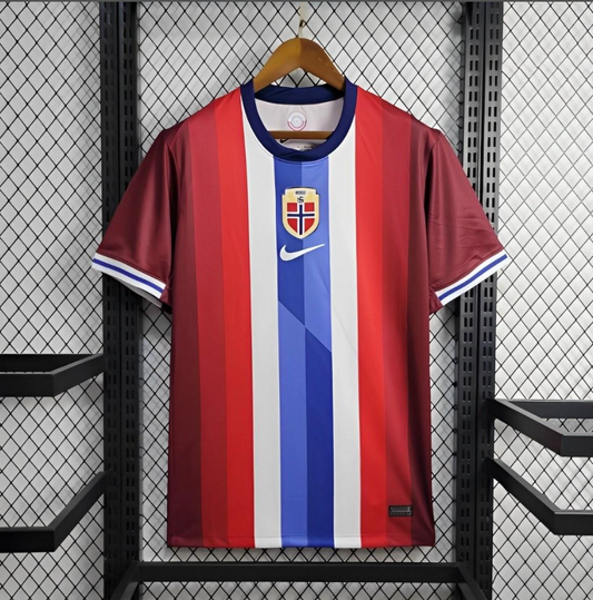 Norway 2024 home red shirt